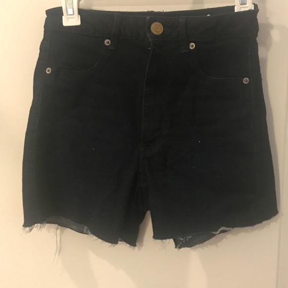 American Eagle Outfitters Pants - Cute tight fitting Jean shorts! Dark denim!